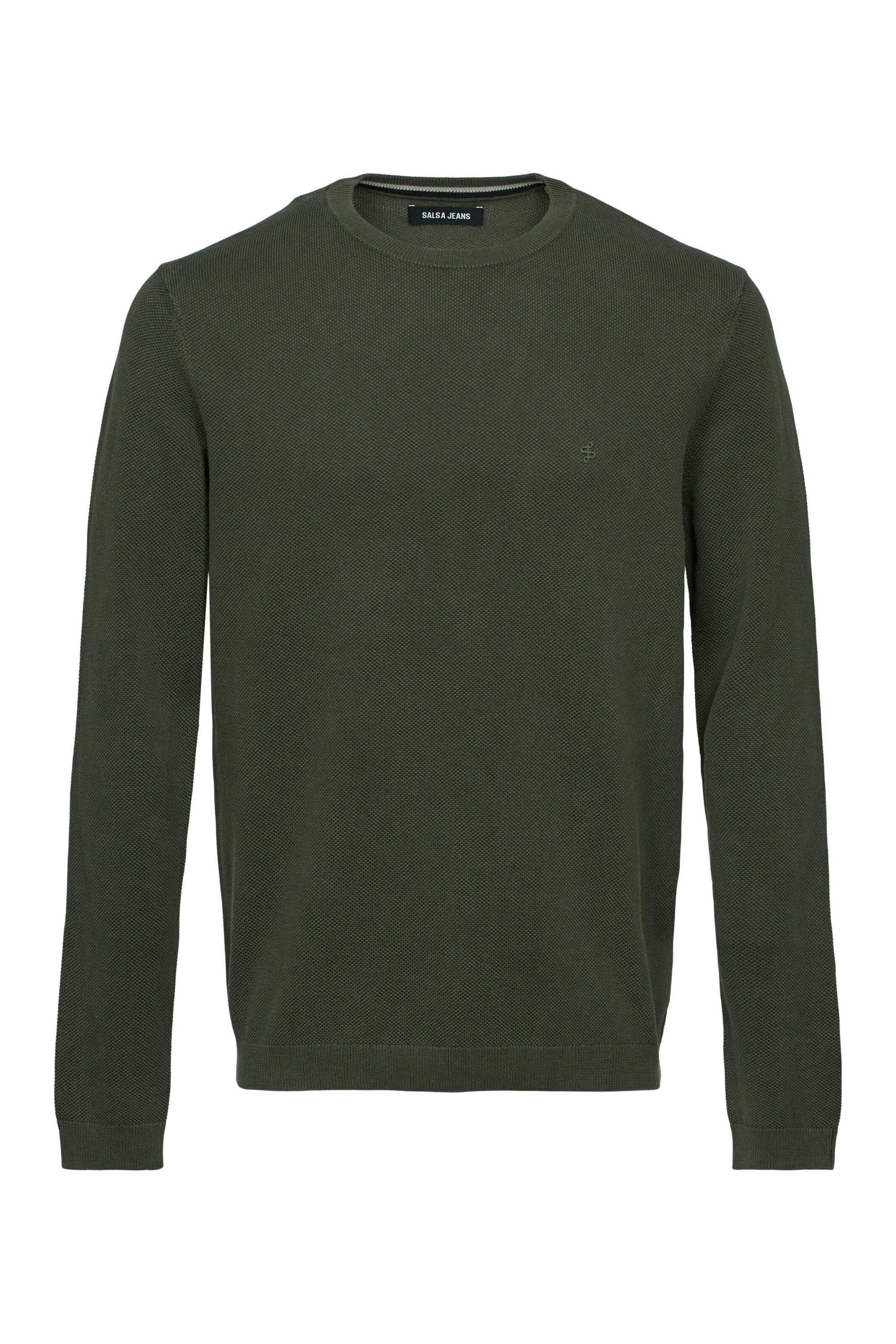 Salsa Jeans Sweater in Green: front