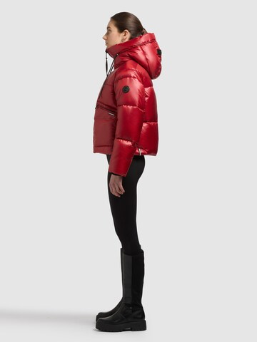 khujo Zimní bunda 'Luna' – červená