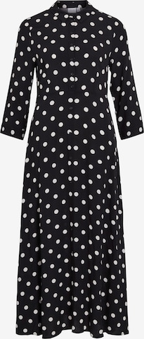 VILA - Vestido camisero 'VIAya Paya' en negro: frente