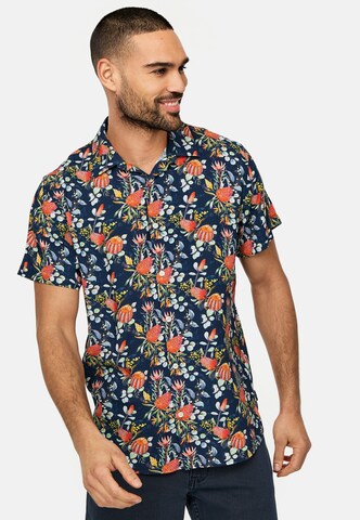 Coupe regular Chemise 'Podrick' INDICODE JEANS en bleu
