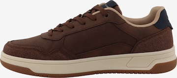 Sneaker bassa di TOM TAILOR in marrone: frontale