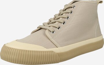 POMPEII High-top trainers 'KIRAN' in Brown: front