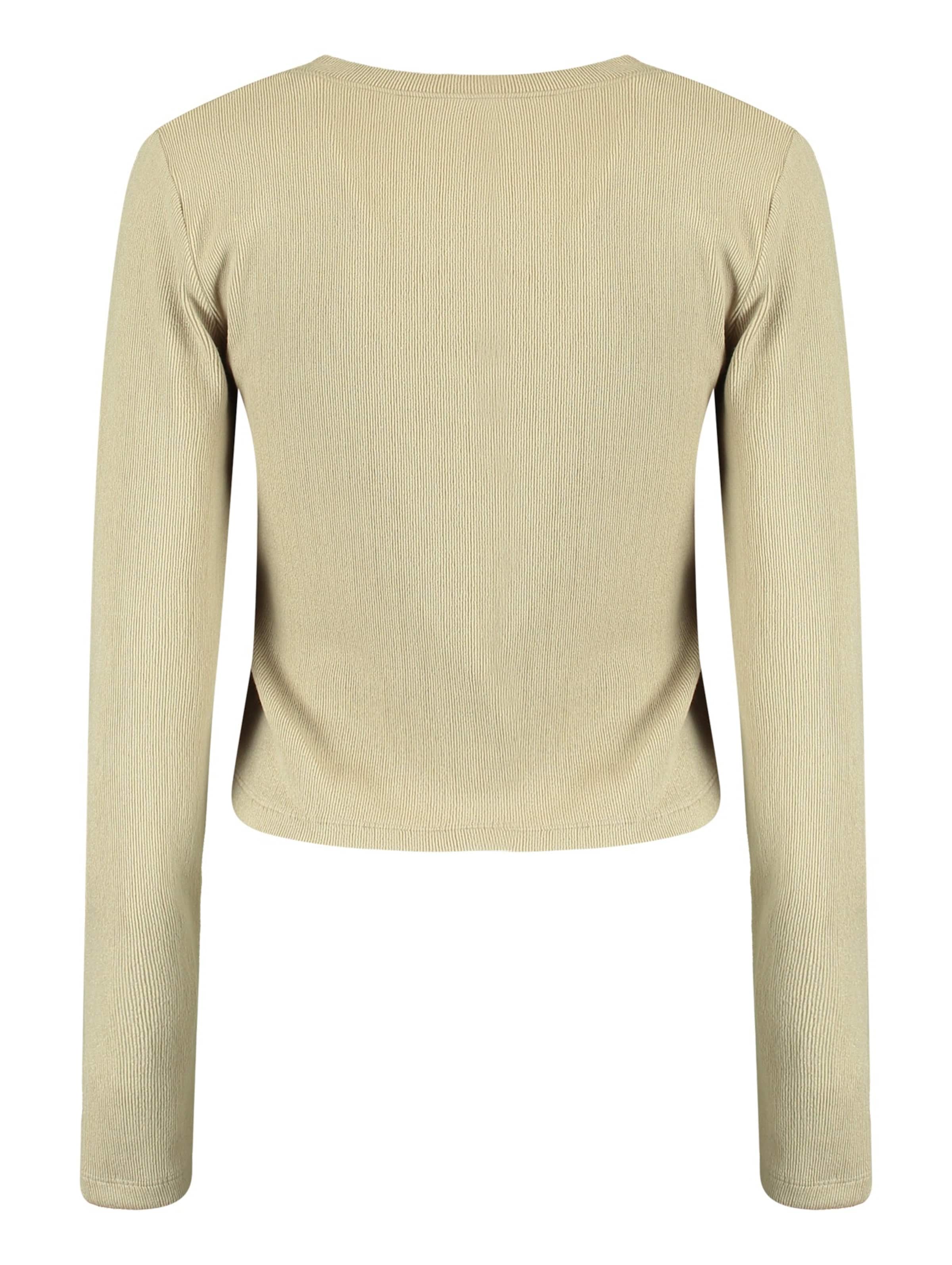 Hailys Плетена жилетка 'Jolien' в бежово