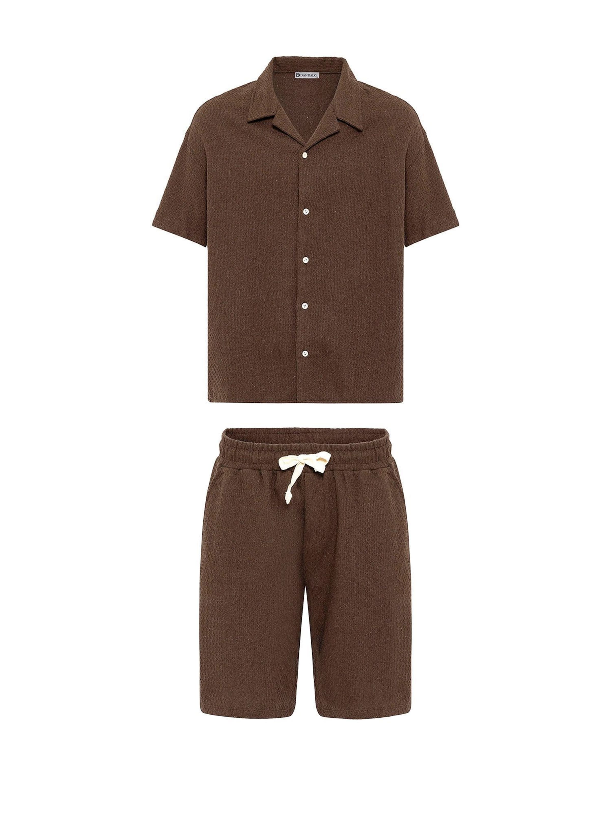 Dandalo Juoksupuku värissä ruskea: etupuoli