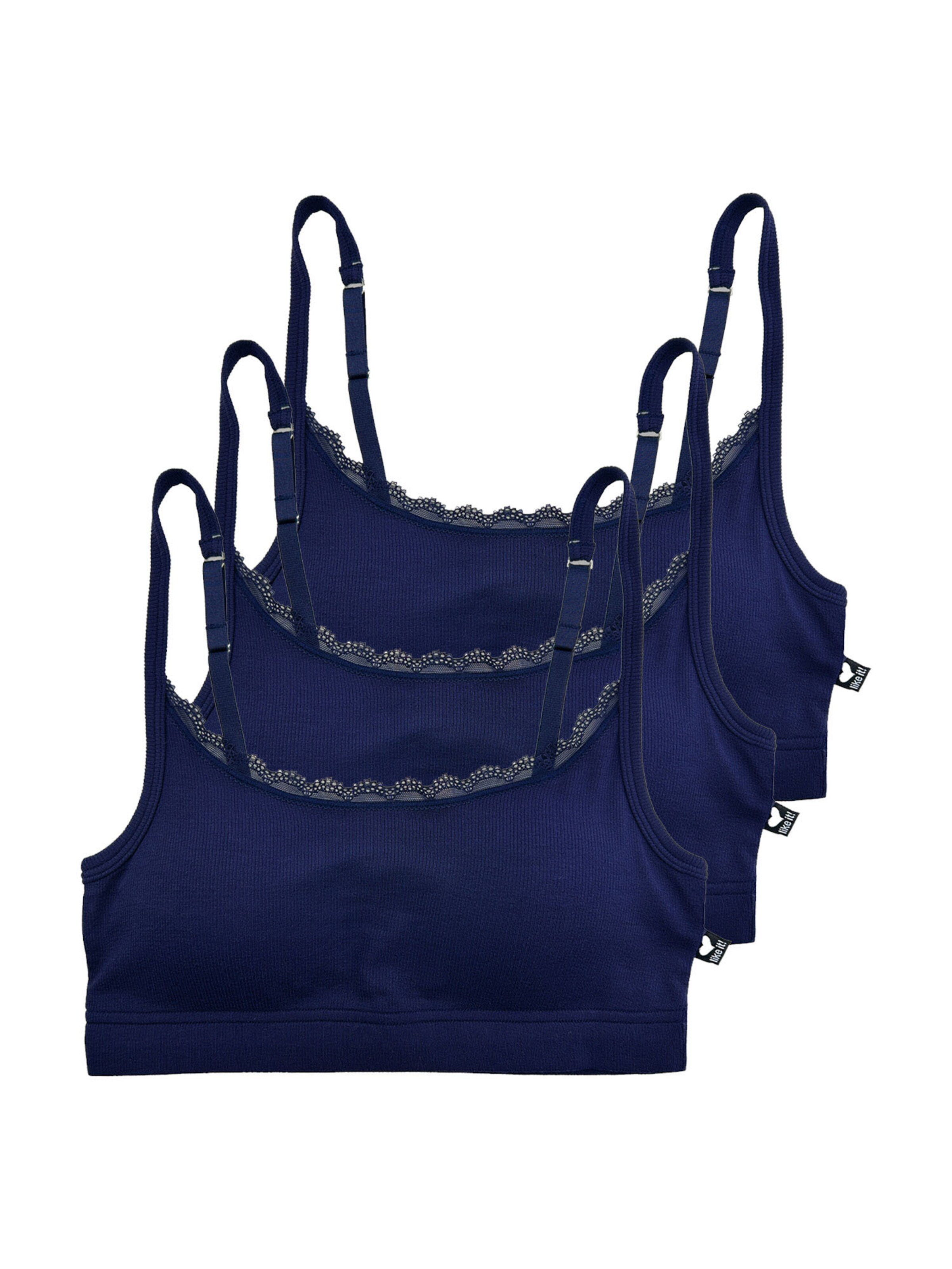 like it! Mieder 'Jessy'‌‌‌‌‌‌‌‌‌ in Blau