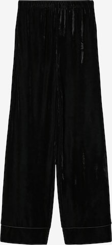 Pantaloni 'Xbed' di MANGO in nero: frontale