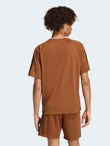 ADIDAS SPORTSWEAR Functioneel shirt 'TIRO' in Bruin