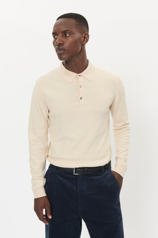 Matinique Trui 'Klint' in Beige: voorkant