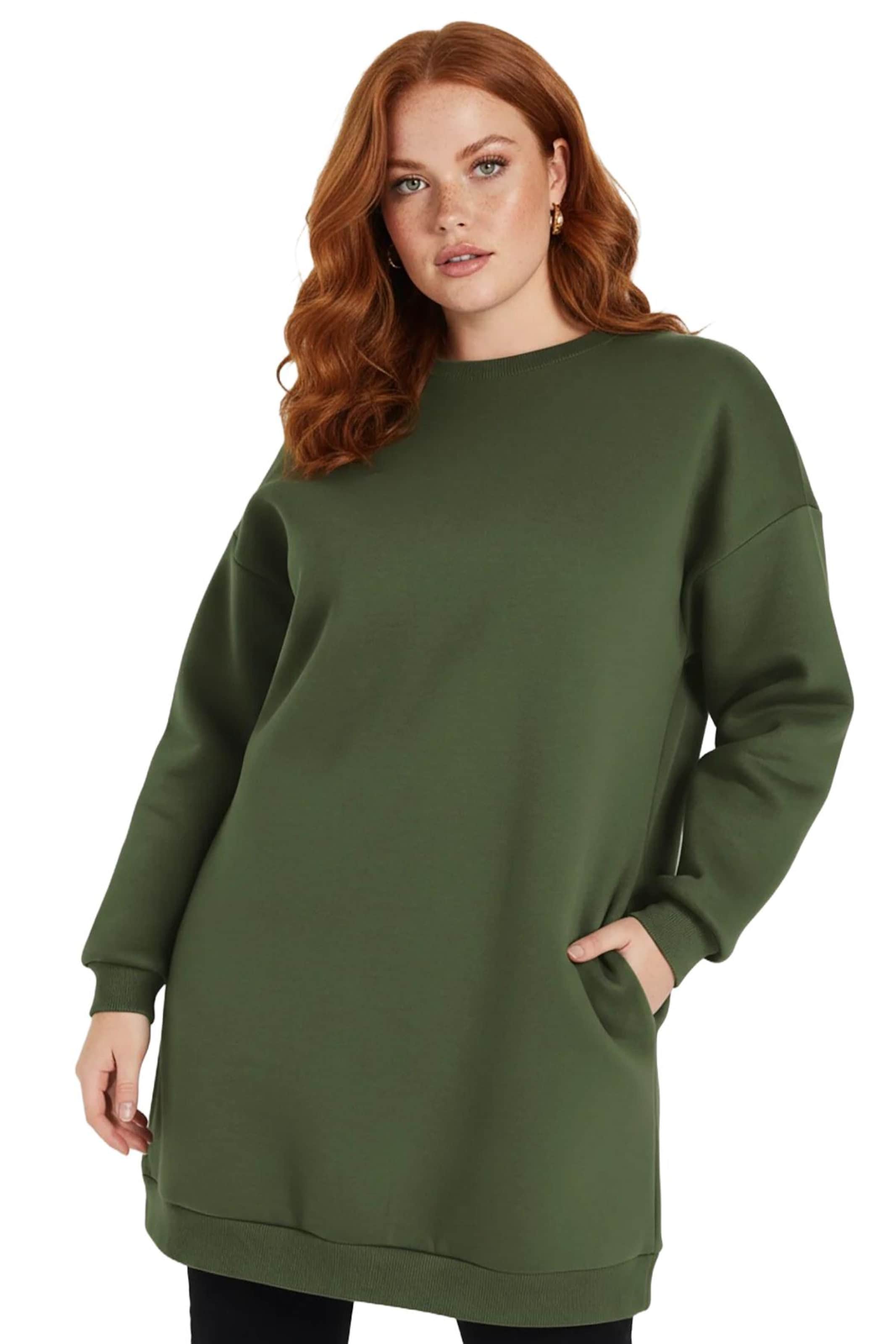 Sweat-shirt Shape Of You en vert : devant