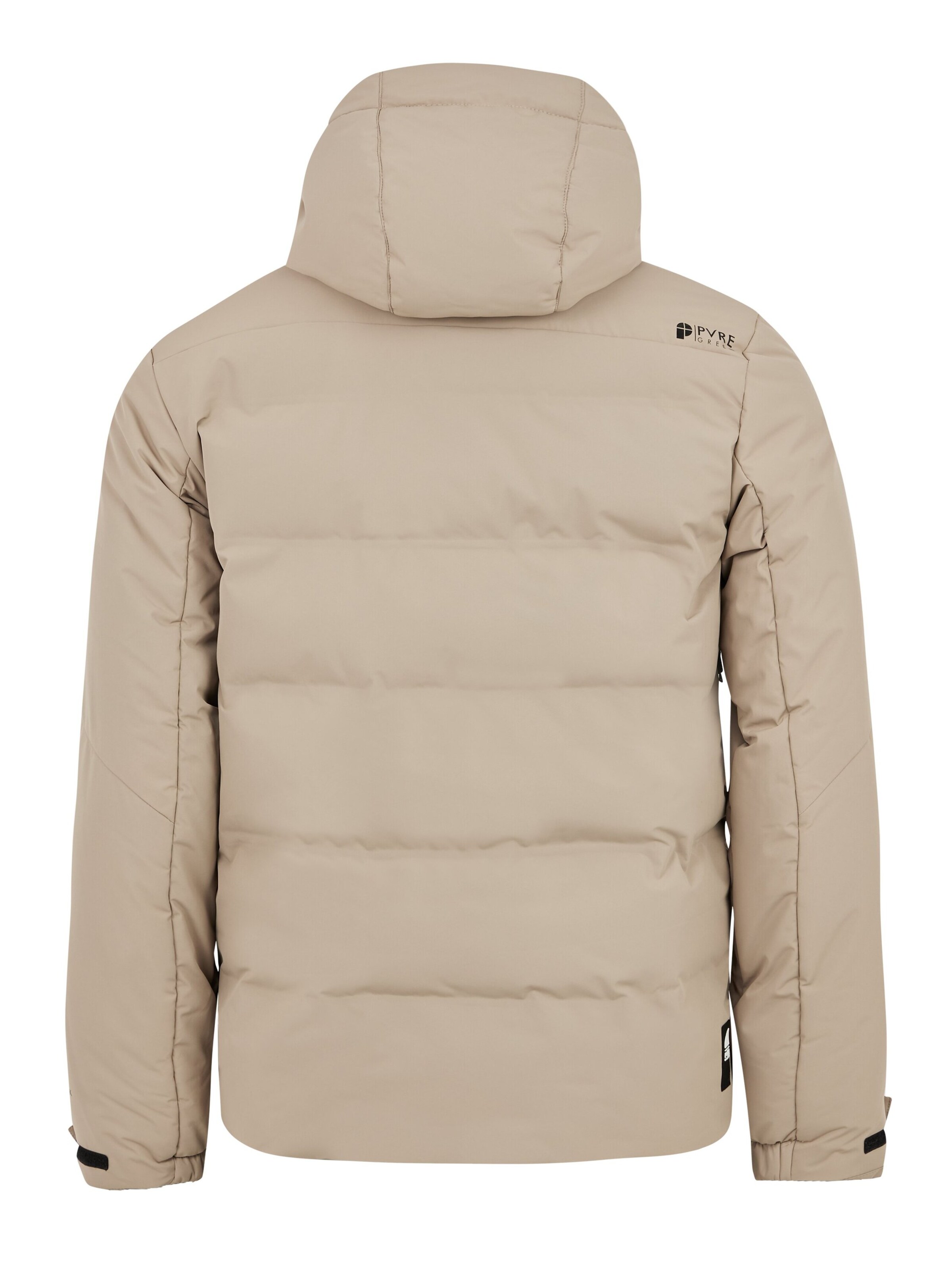 PROTEST Athletic Jacket 'PRTSUPERIOR 23' in Brown