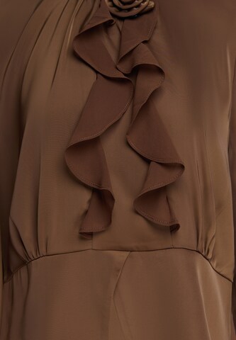 usha BLACK LABEL - Blusa en marrón