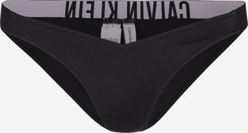 Calvin Klein Swimwear Bikini Bottoms 'Intense Power' in Black: front