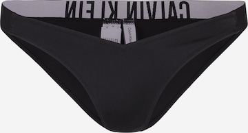 Calvin Klein Swimwear Bikini nadrágok 'Intense Power' - fekete: elől