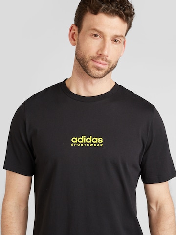 ADIDAS SPORTSWEAR - Camisa funcionais 'TIRO SUM 2' em preto