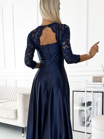 Numoco Abendkleid 'Maxikleid Amber'‌‌‌‌‌‌‌‌‌‌ in Blau
