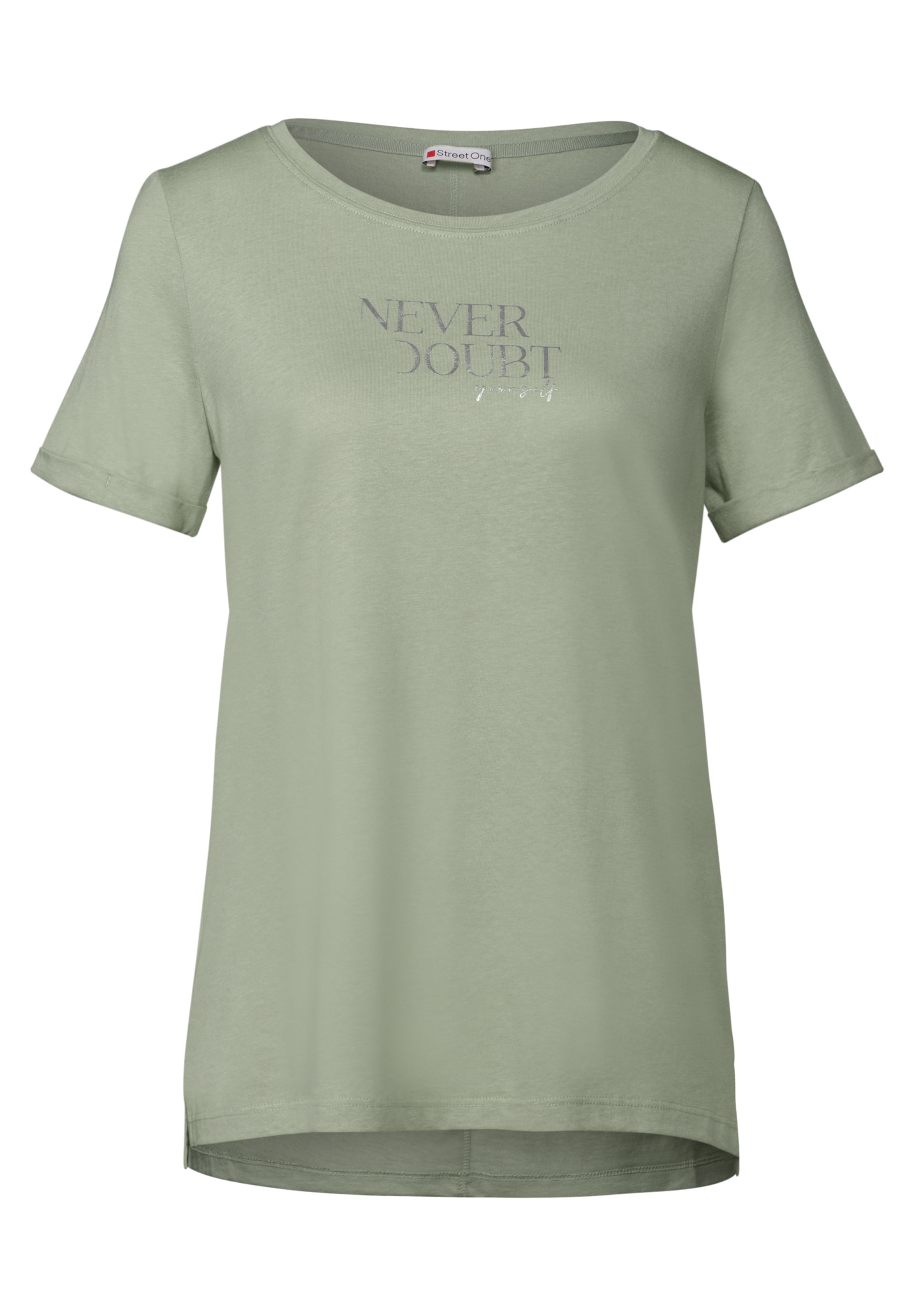 STREET ONE Shirt in Grün: Vorderseite