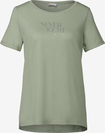 STREET ONE Shirt in Grün: Vorderseite