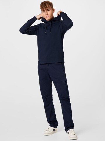 TOM TAILOR DENIM Sweatshirt in Blau