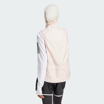 Gilet de sport 'Own the Run' ADIDAS PERFORMANCE en rose