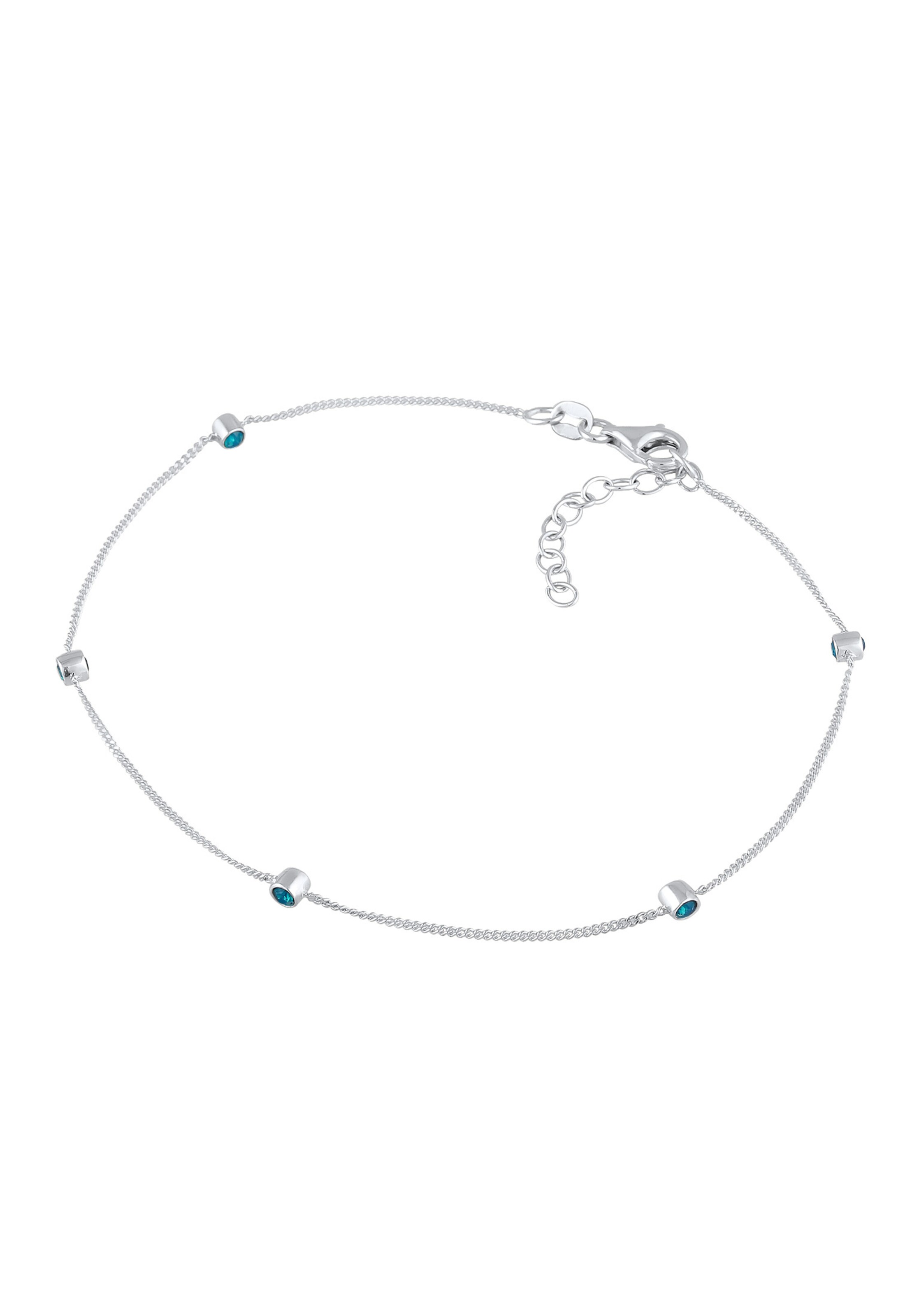 ELLI Fußschmuck in Silber