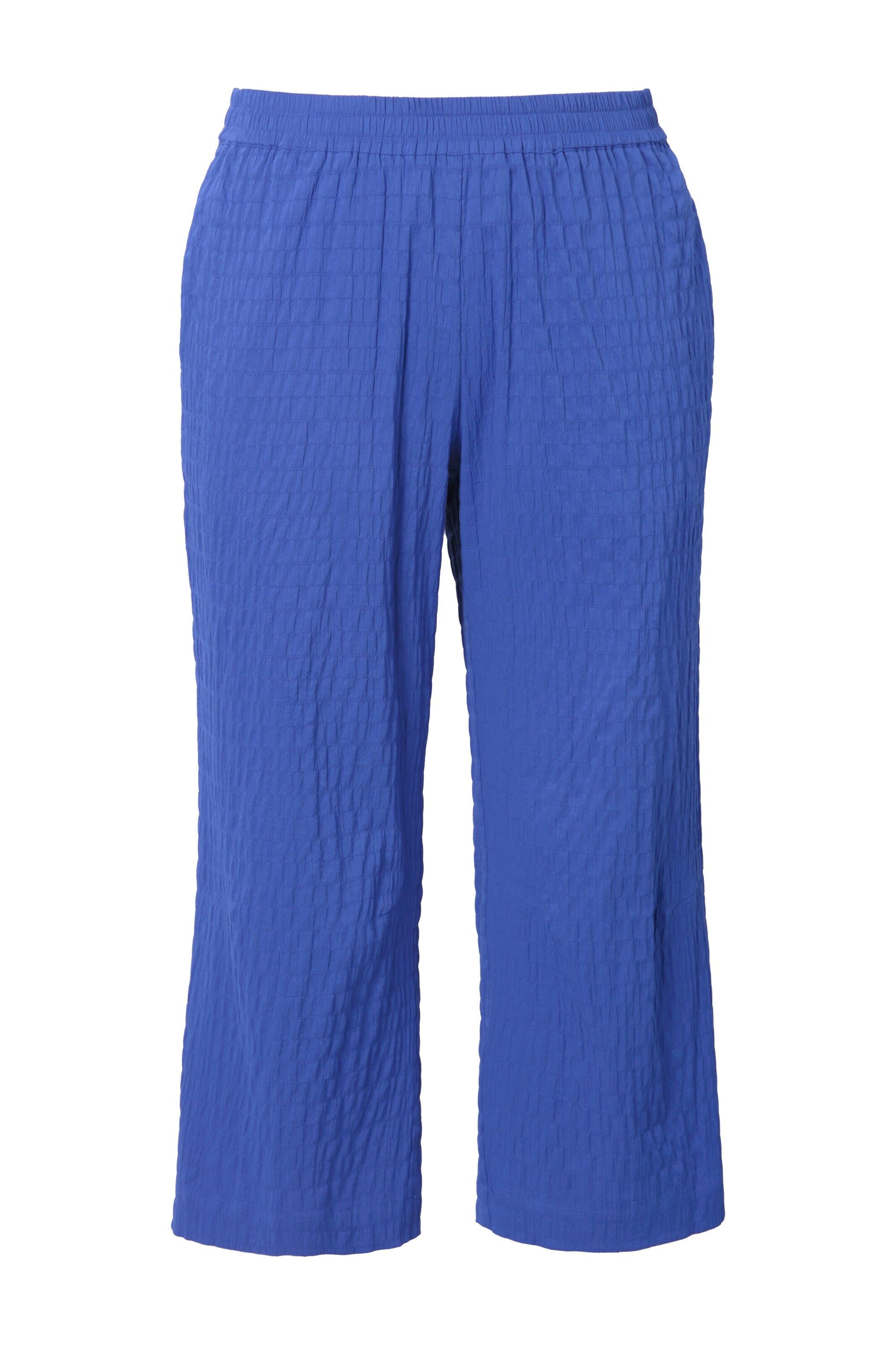 Ulla Popken Broek in Blauw: voorkant