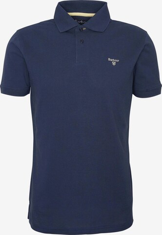 T-Shirt Barbour en bleu : devant