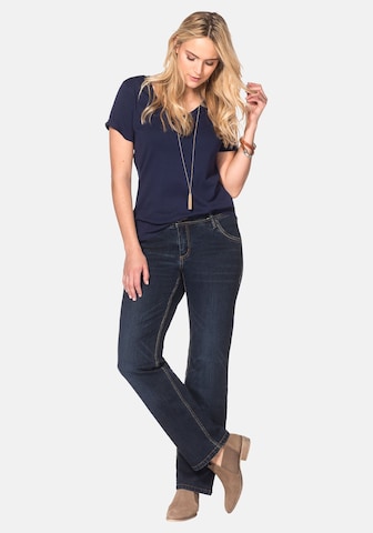 SHEEGO Regular Jeans 'Lana' in Blau