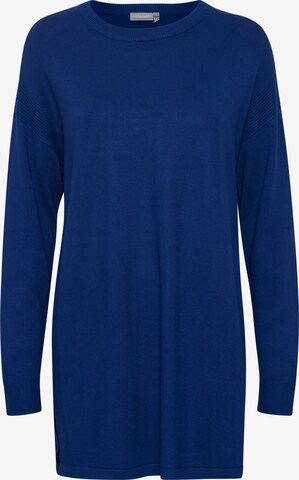 Fransa Sweater 'Blume' in Blue: front