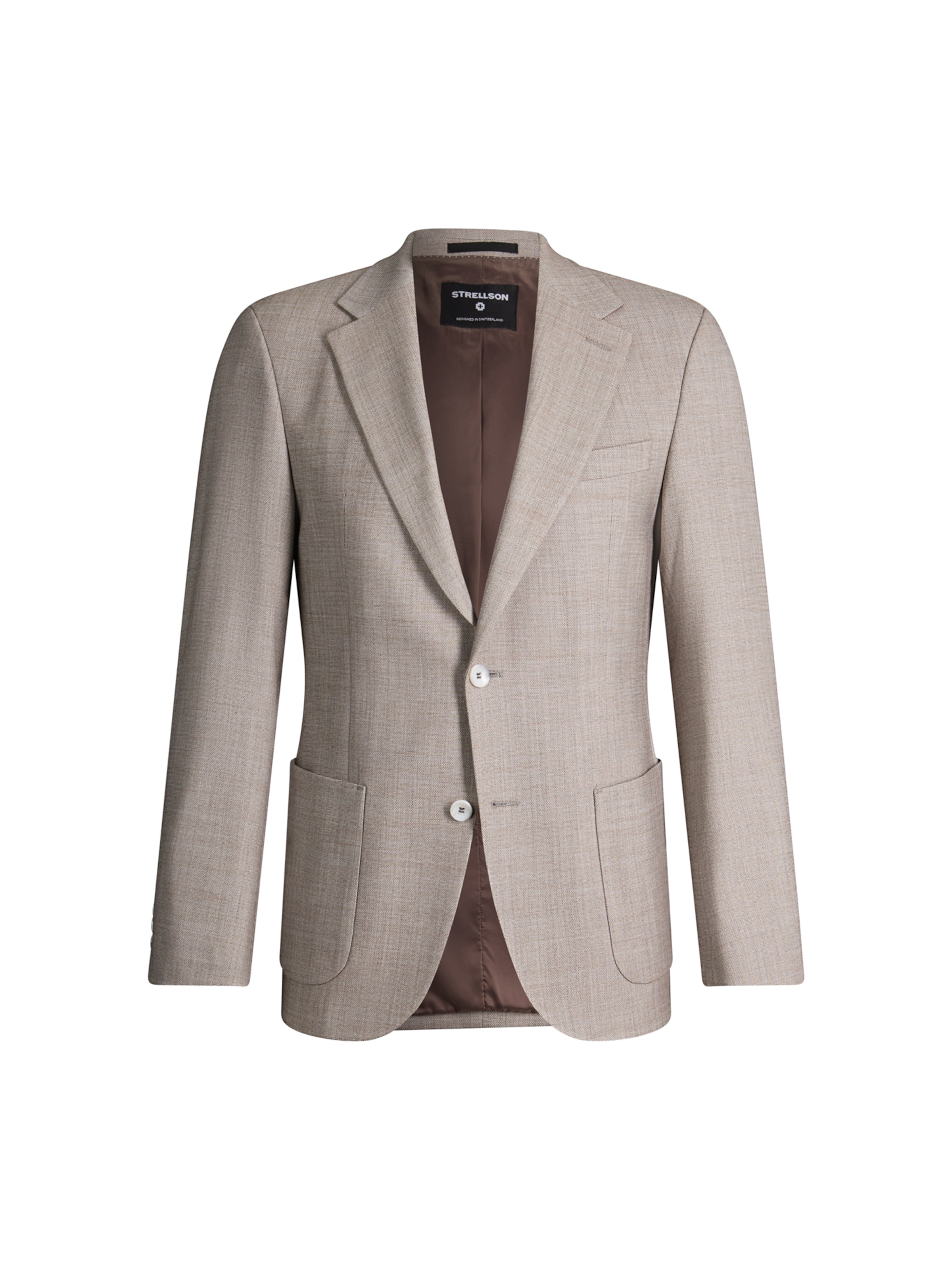 Coupe slim Veste de costume 'Arndt' STRELLSON en beige : devant