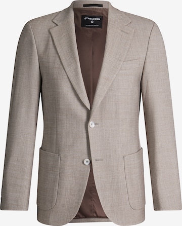 Coupe slim Veste de costume STRELLSON en beige : devant
