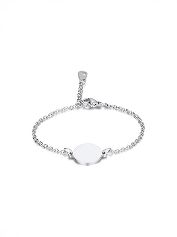 lePelou Bracelet 'ETERNA' in Silver: front