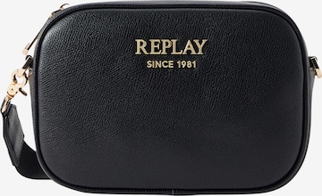 juoda REPLAY Rankinė su ilgu dirželiu: priekis