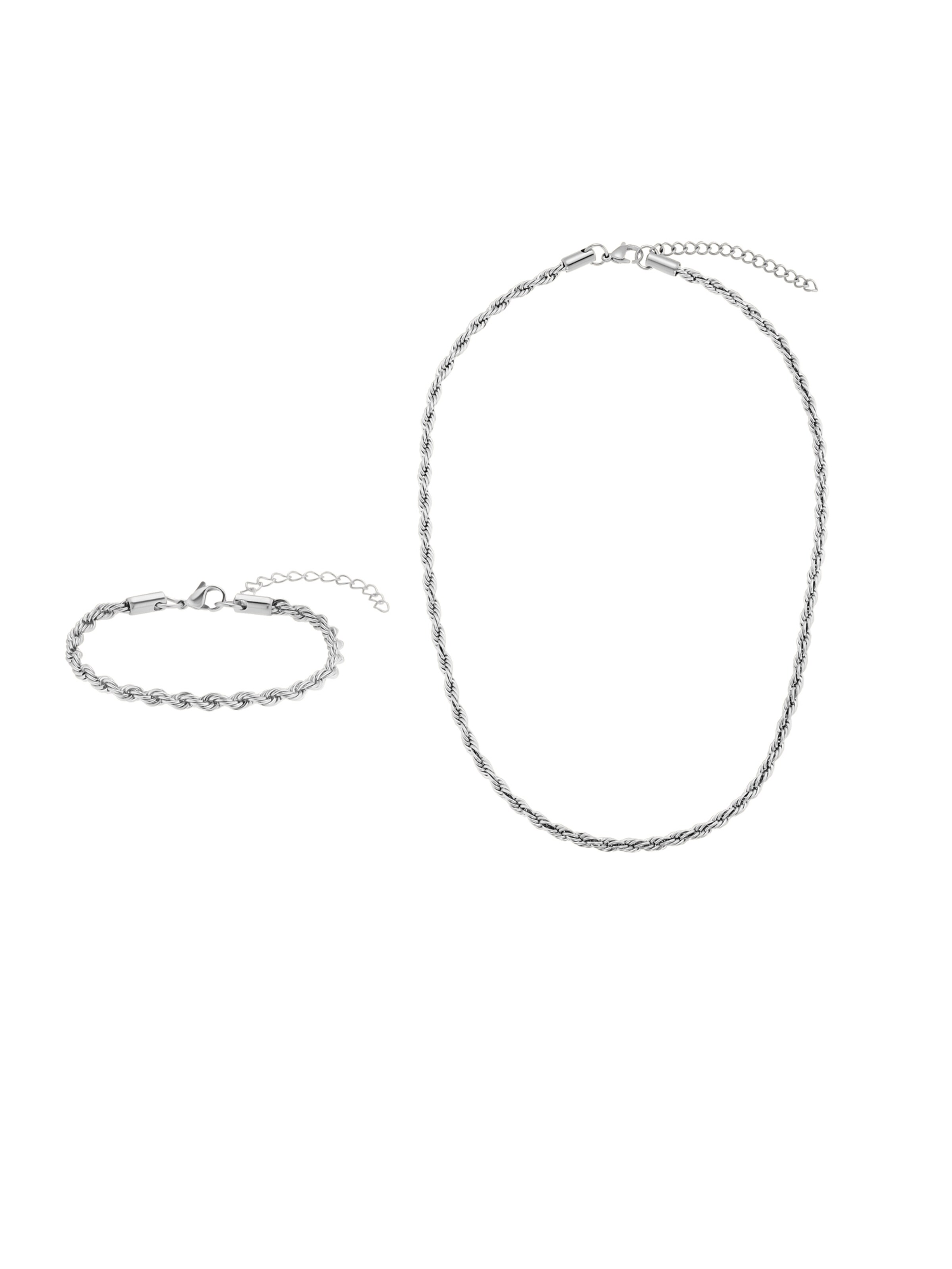 Parure de bijoux 'Caius' Heideman en argent : devant