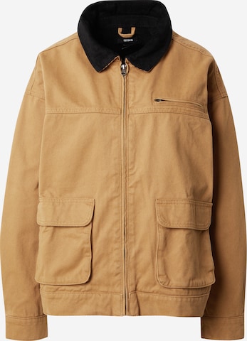 Cotton On Prehodna jakna | rjava barva: sprednja stran