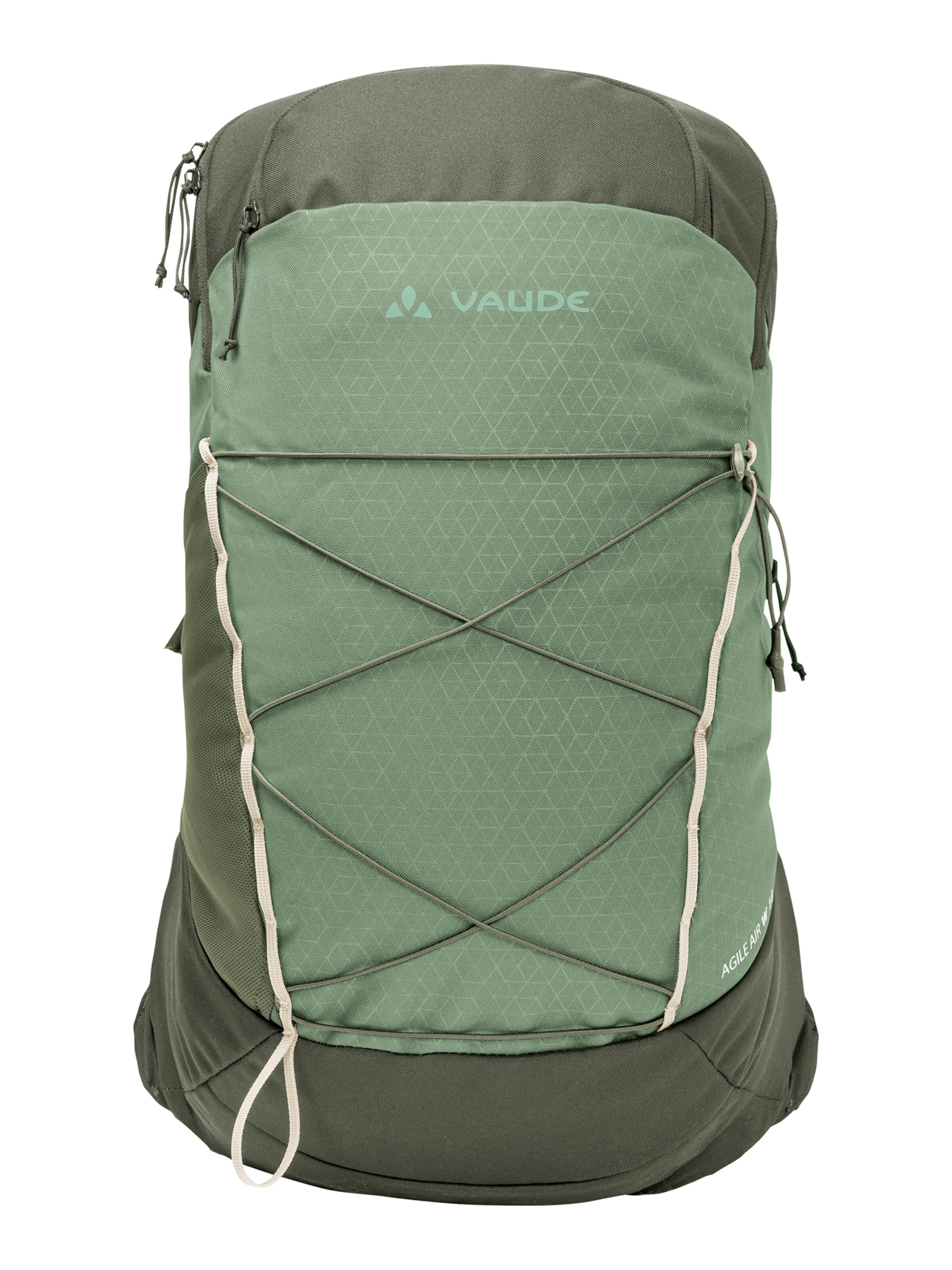 Zaino sportivo 'Agile Air' di VAUDE in verde: frontale