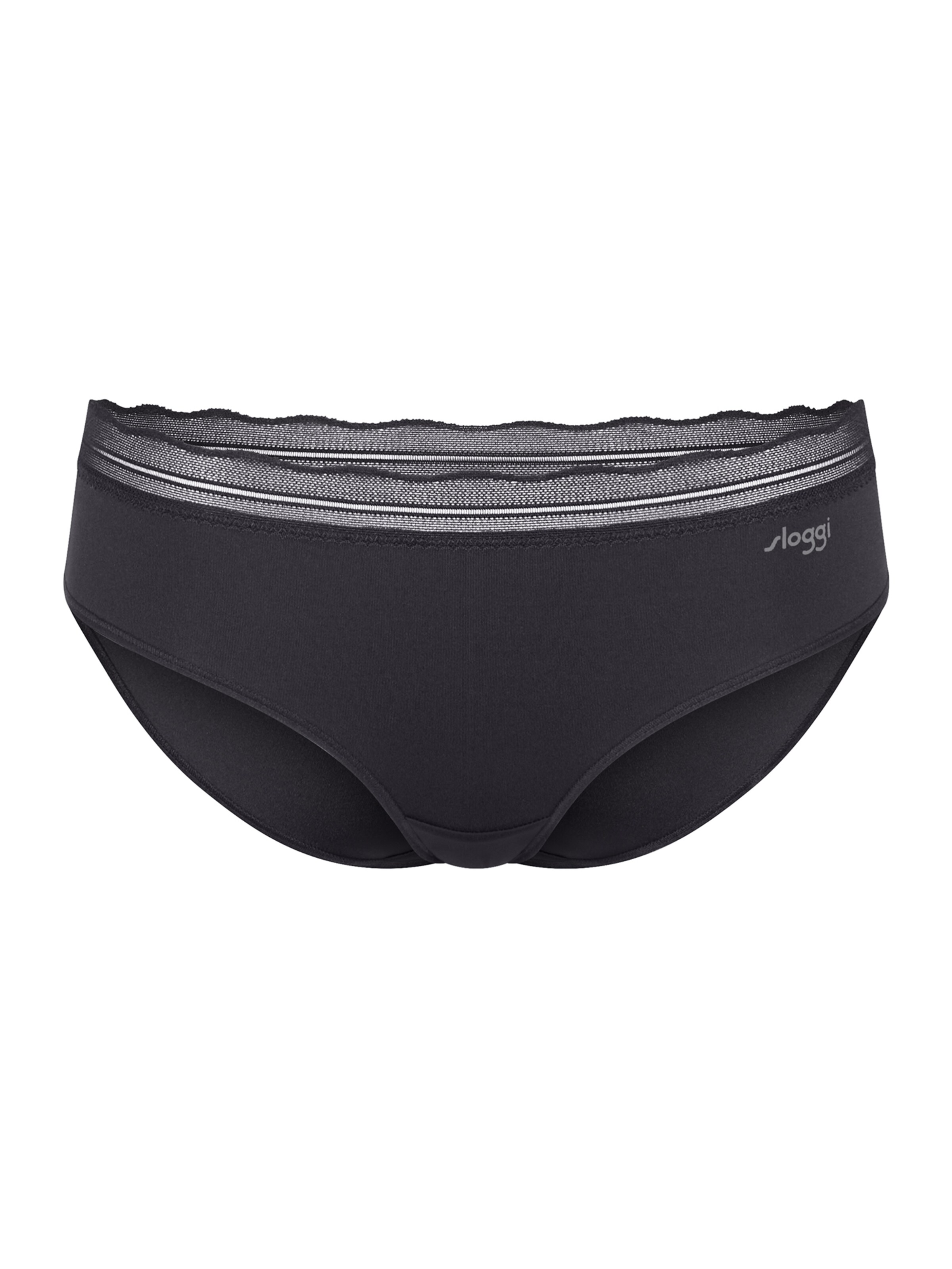 SLOGGI Slip ' Blue GO Blush ' in Zwart