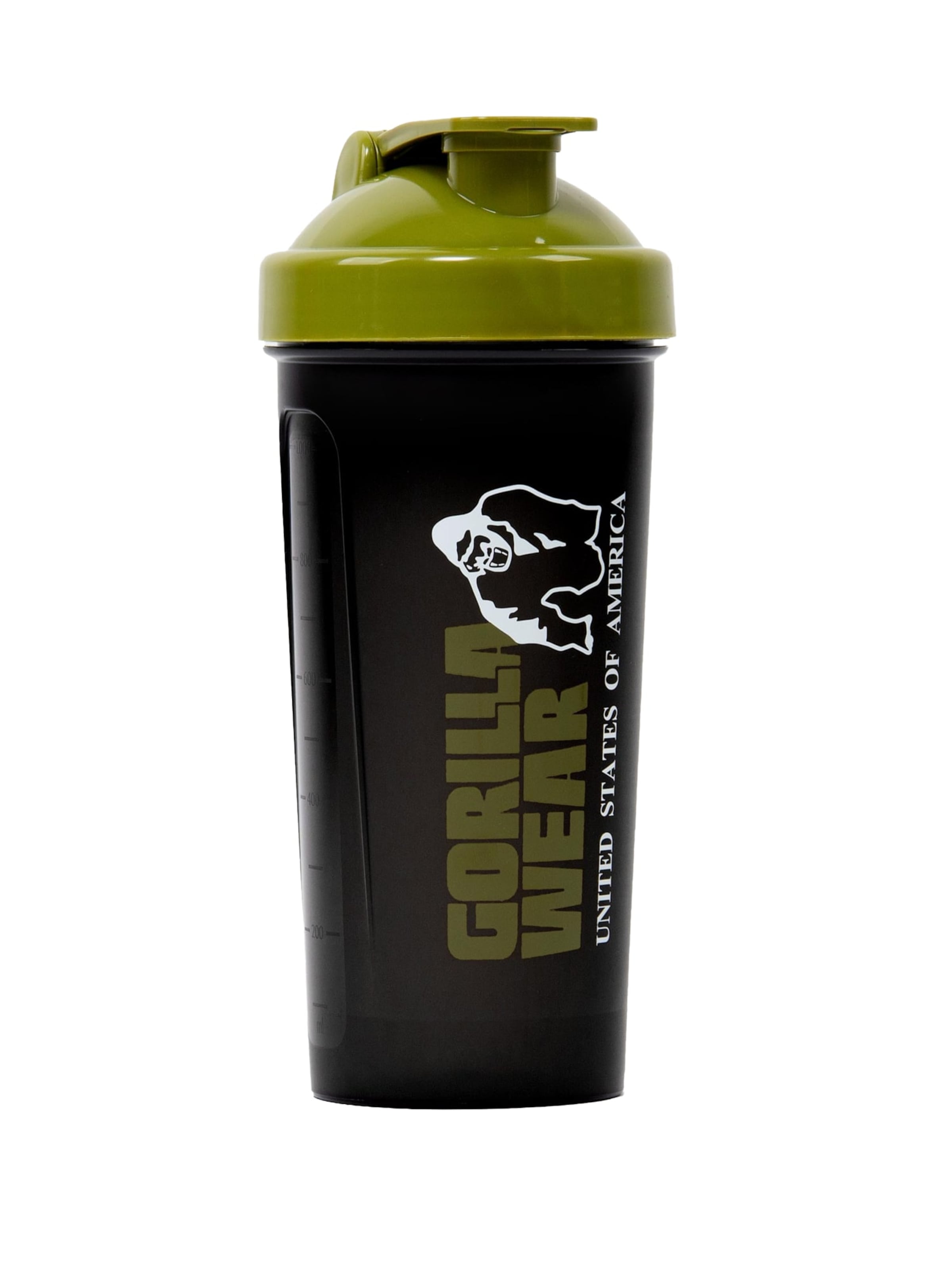 Gorilla Wear Drinking Bottle ' XXL 1000ML ' in XS-XL in Green / Black / White, Item view
