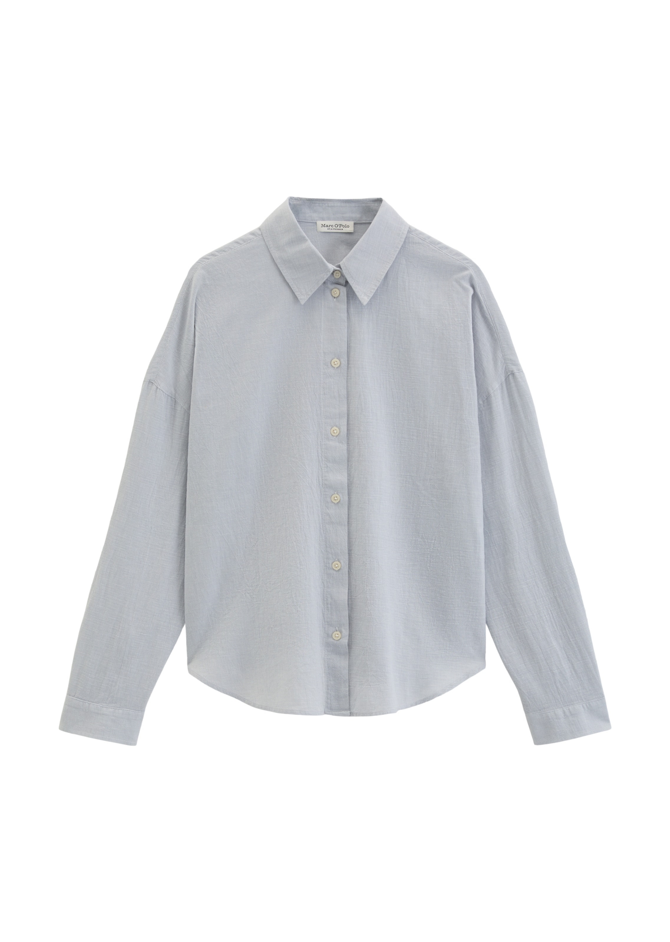 Marc O'Polo Blouse in Blauw: voorkant