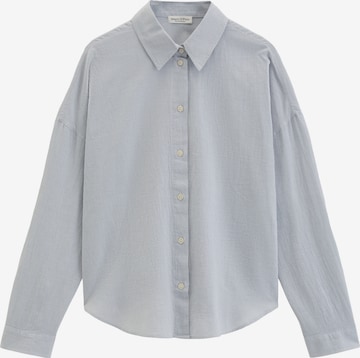 Marc O'Polo Bluse in Blau: Vorderseite