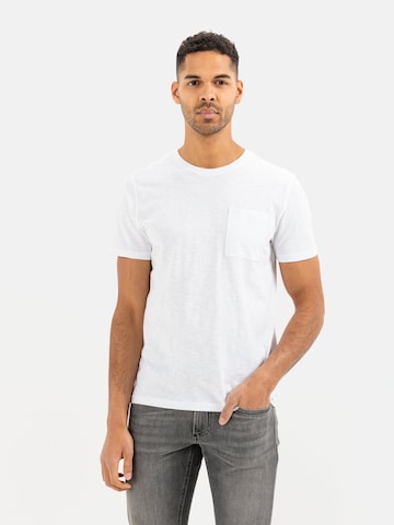CAMEL ACTIVE T-shirt i vit: framsida