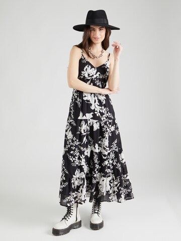 Robe 'Emma' ABOUT YOU en noir : devant