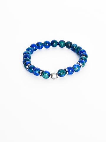 Addicted2 Armbånd 'Friendship bracciale lavorato a mano in argento 925 con pietre lapislazzuli' i blå: forside