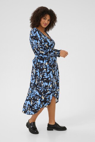 Robe 'Lurana' KAFFE CURVE en bleu