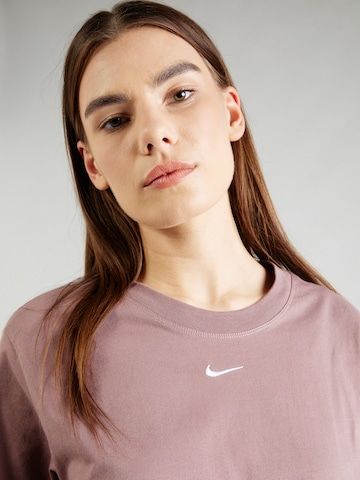 T-shirt 'Essentials' Nike Sportswear en violet