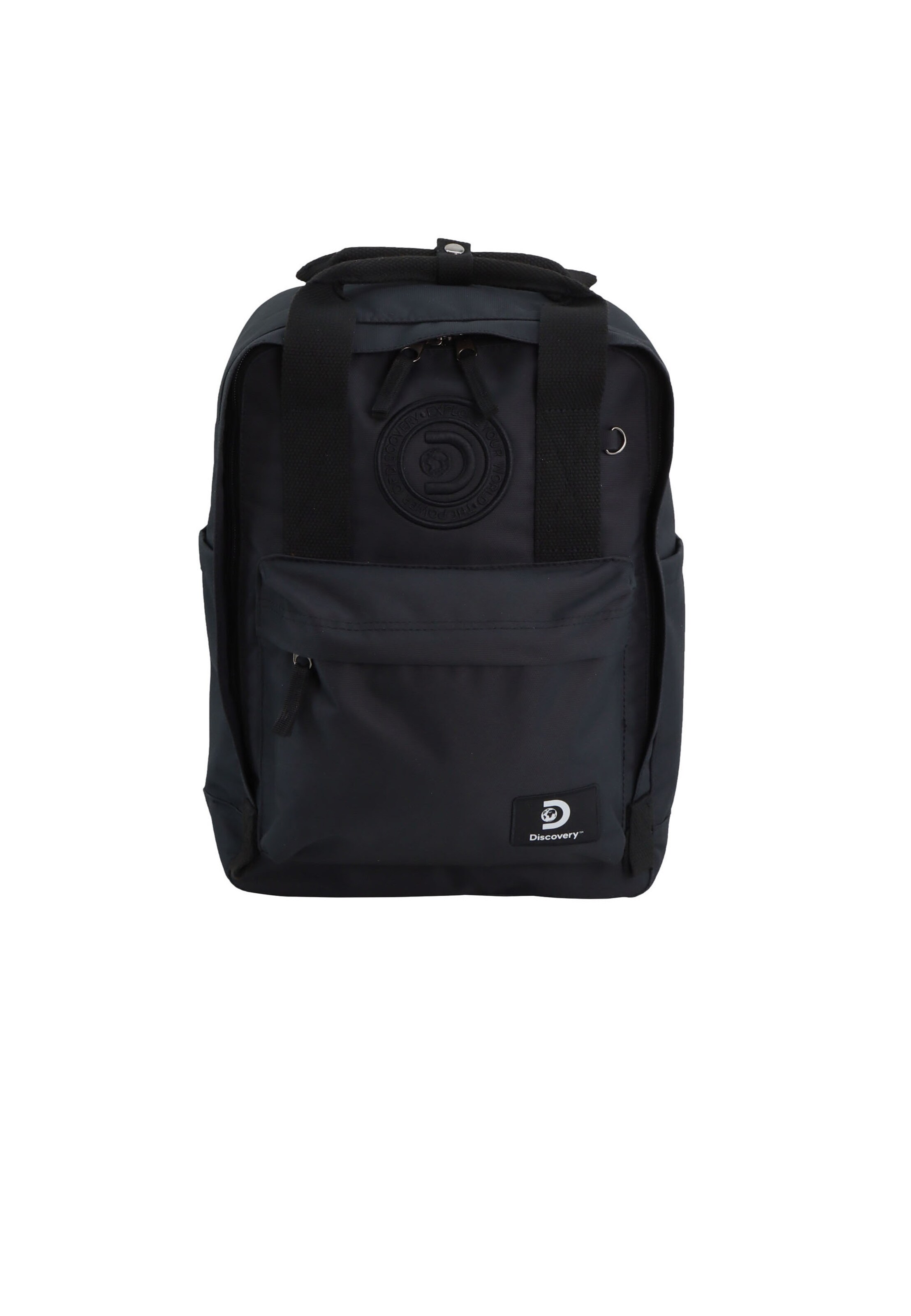 Discovery Rucksack 'Cave' in Schwarz: Vorderseite