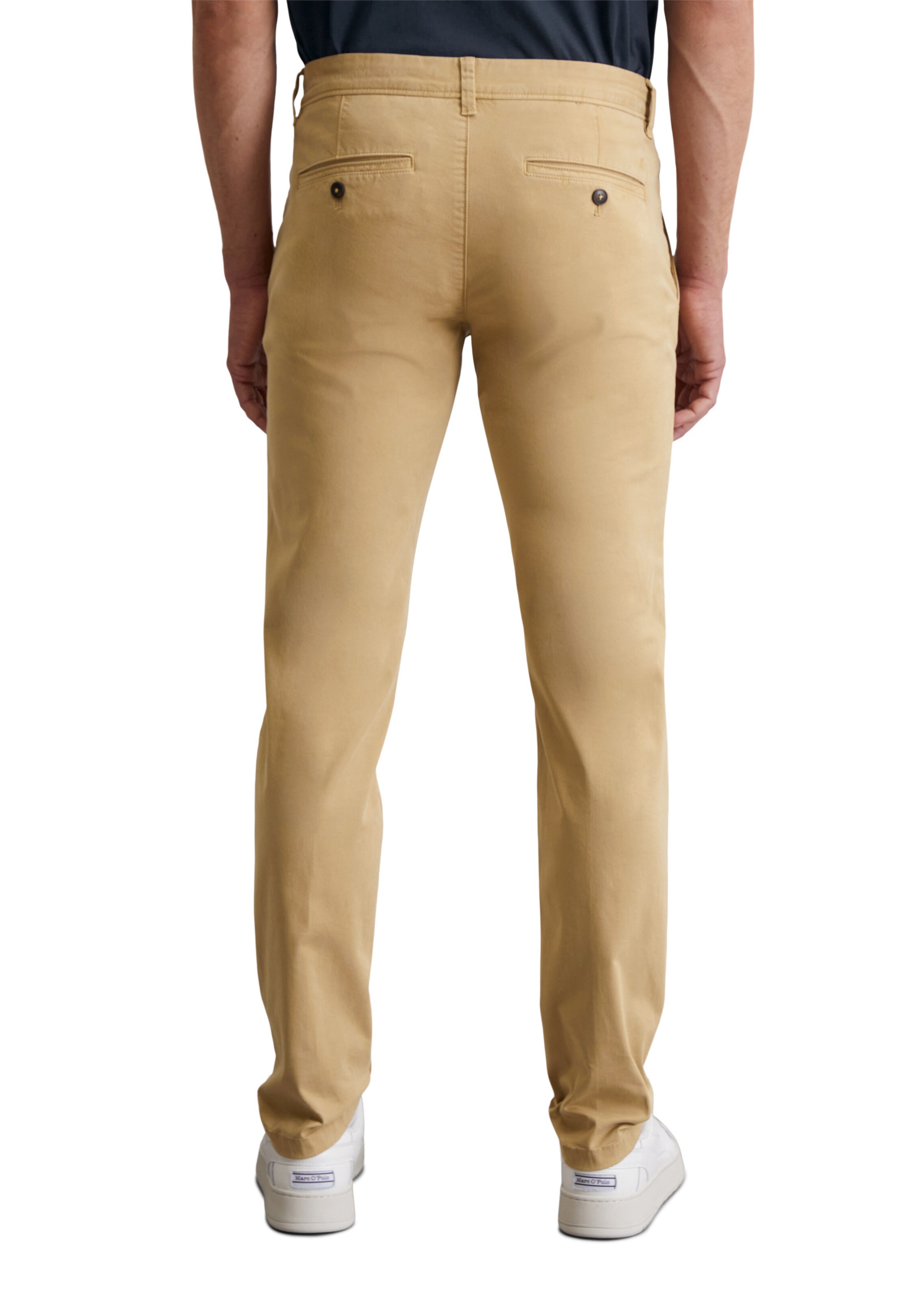 Marc O'Polo Regular Chino trousers 'Stig' in Beige