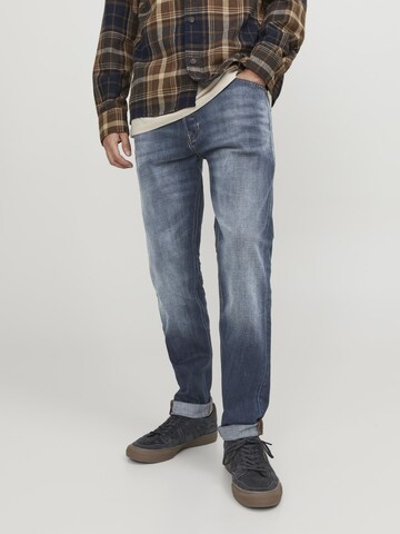 JACK & JONES Regular Jeans 'Erik' in Blauw: voorkant