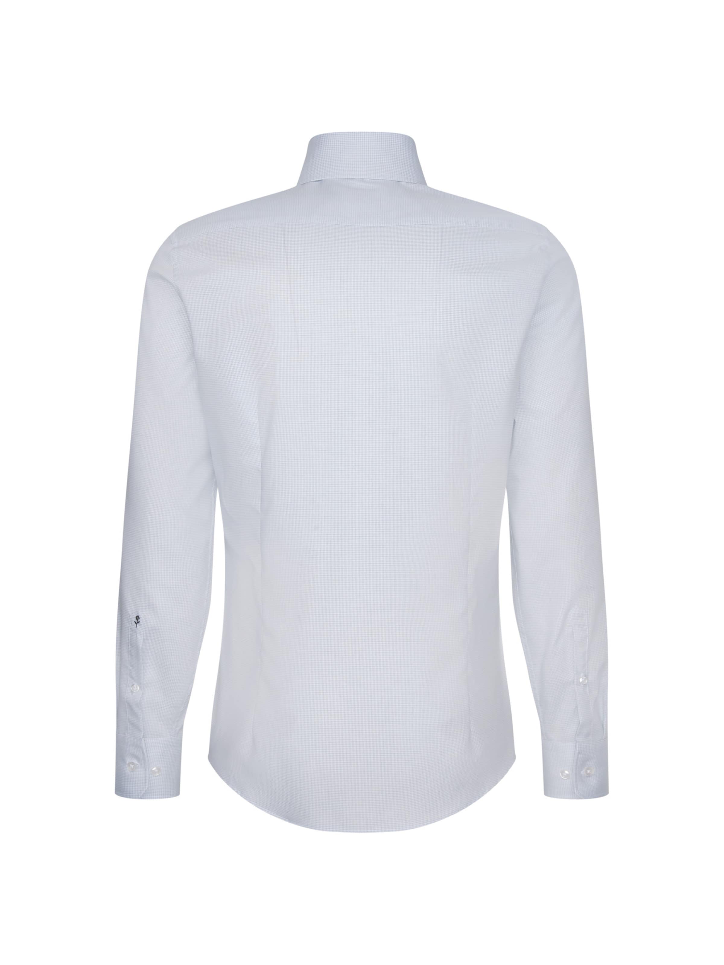 SEIDENSTICKER Slim fit Button Up Shirt in Green