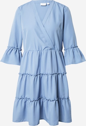 VILA Dress in Blue: front