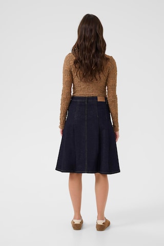 Jupe 'Rin' Cream en bleu